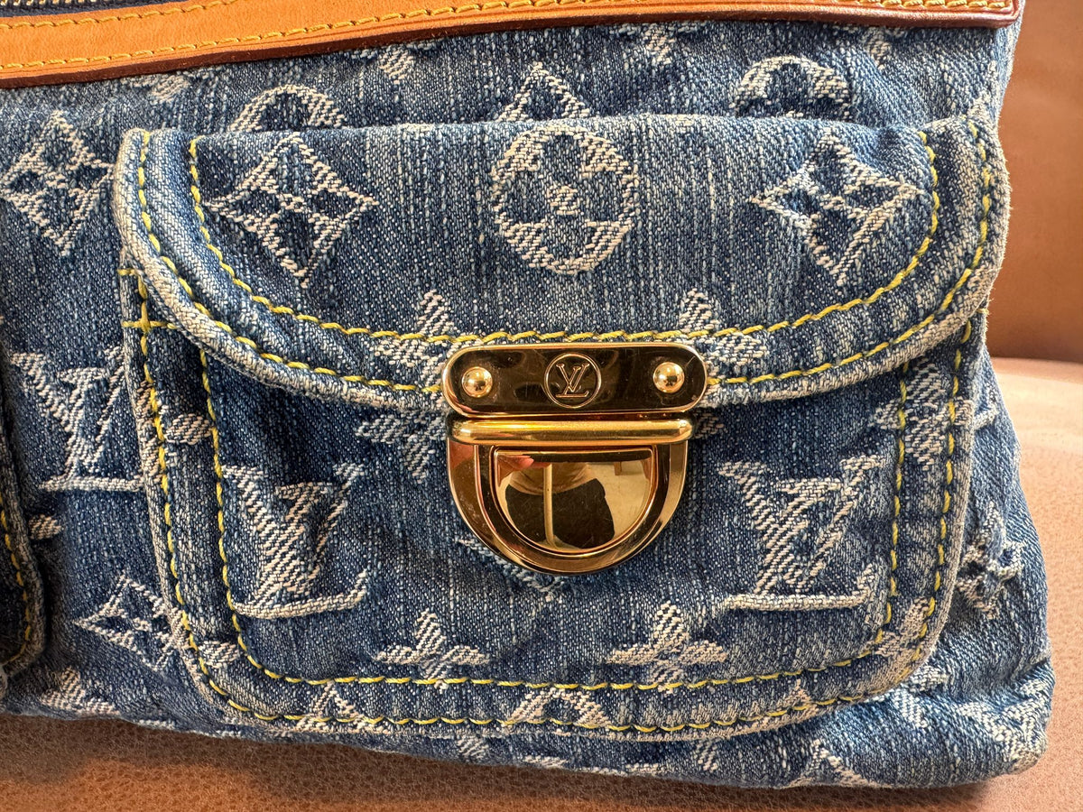 Louis Vuitton Baggy Monogram Denim – 2006 Y2K / Marc Jacobs Era