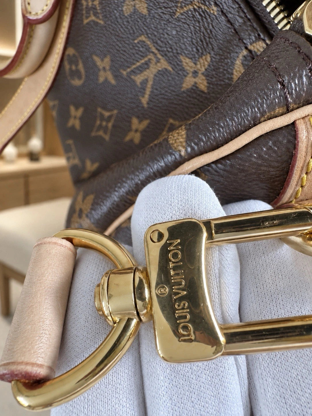 Louis Vuitton Keepall 45 Monogram canvas bandouliere