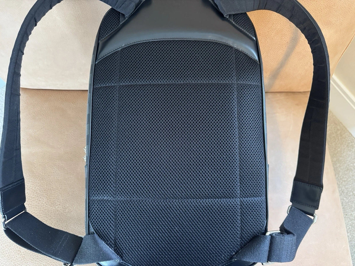 Louis Vuitton Michael NM Damier Graphite Leather Checked Backpack Black/Grey