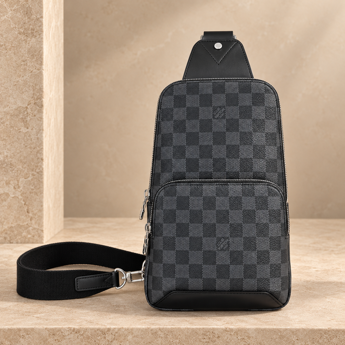 Louis Vuitton Avenue Sling Bag – Damier Graphite