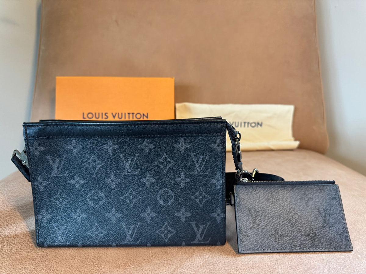 Louis Vuitton Gaston Wearable Wallet – Monogram Eclipse