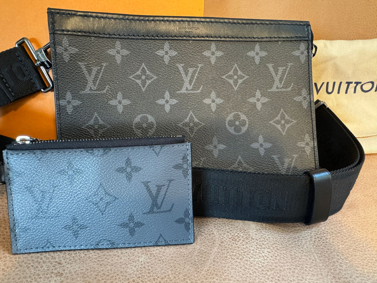 Louis Vuitton Gaston Wearable Wallet – Monogram Eclipse