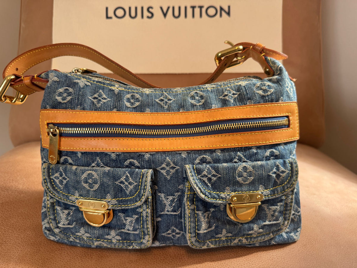 Louis Vuitton Baggy Monogram Denim – 2006 Y2K / Marc Jacobs Era