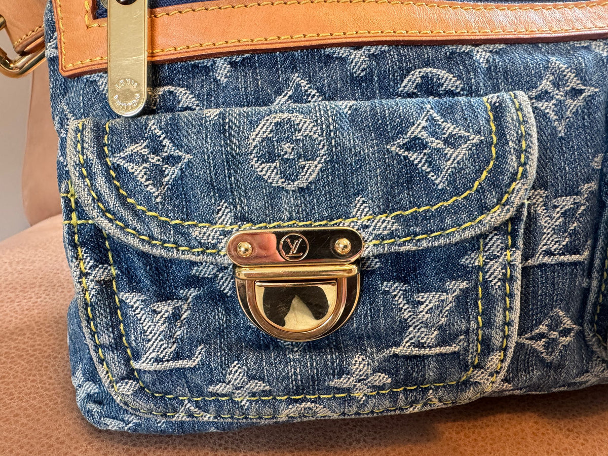 Louis Vuitton Baggy Monogram Denim – 2006 Y2K / Marc Jacobs Era