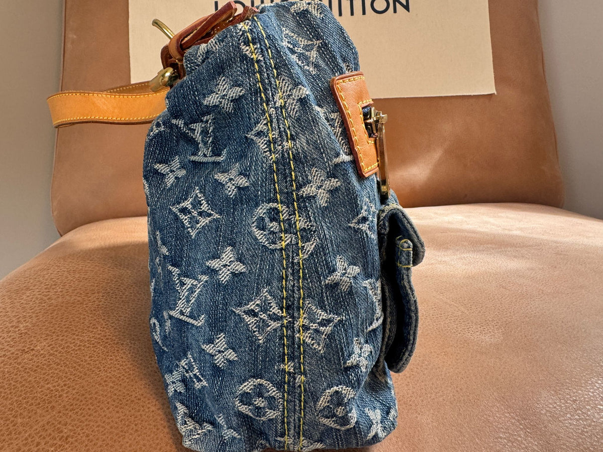 Louis Vuitton Baggy Monogram Denim – 2006 Y2K / Marc Jacobs Era