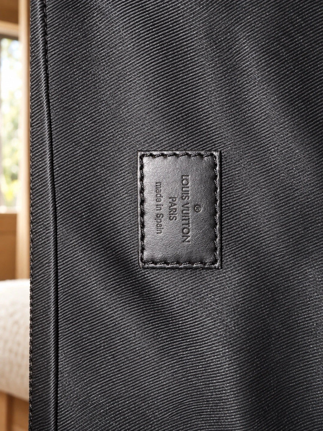 Louis Vuitton Racer Backpack Black Calf Skin Shadow Leather